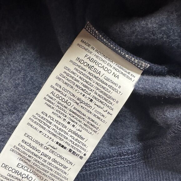 WVU West Virginia Mountaineers Crewneck Sweatshirt Men’s M Gray Sewn New - Picture 6 of 10